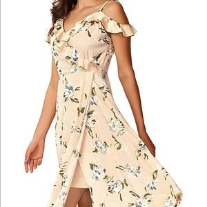 Boutique Floral Midi Dress